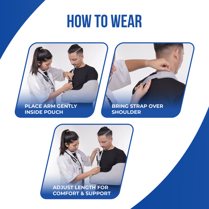arm sling how to wear guide