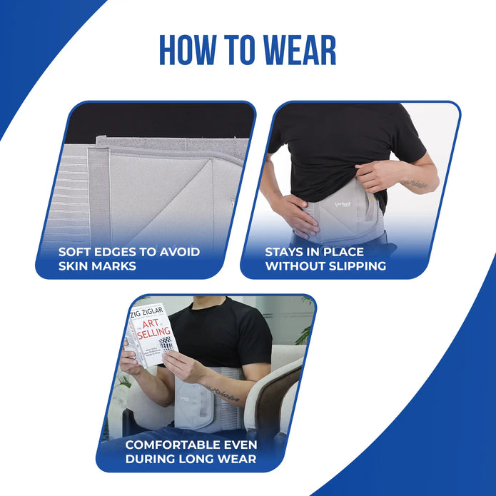 Abdominal belt how to wear guide