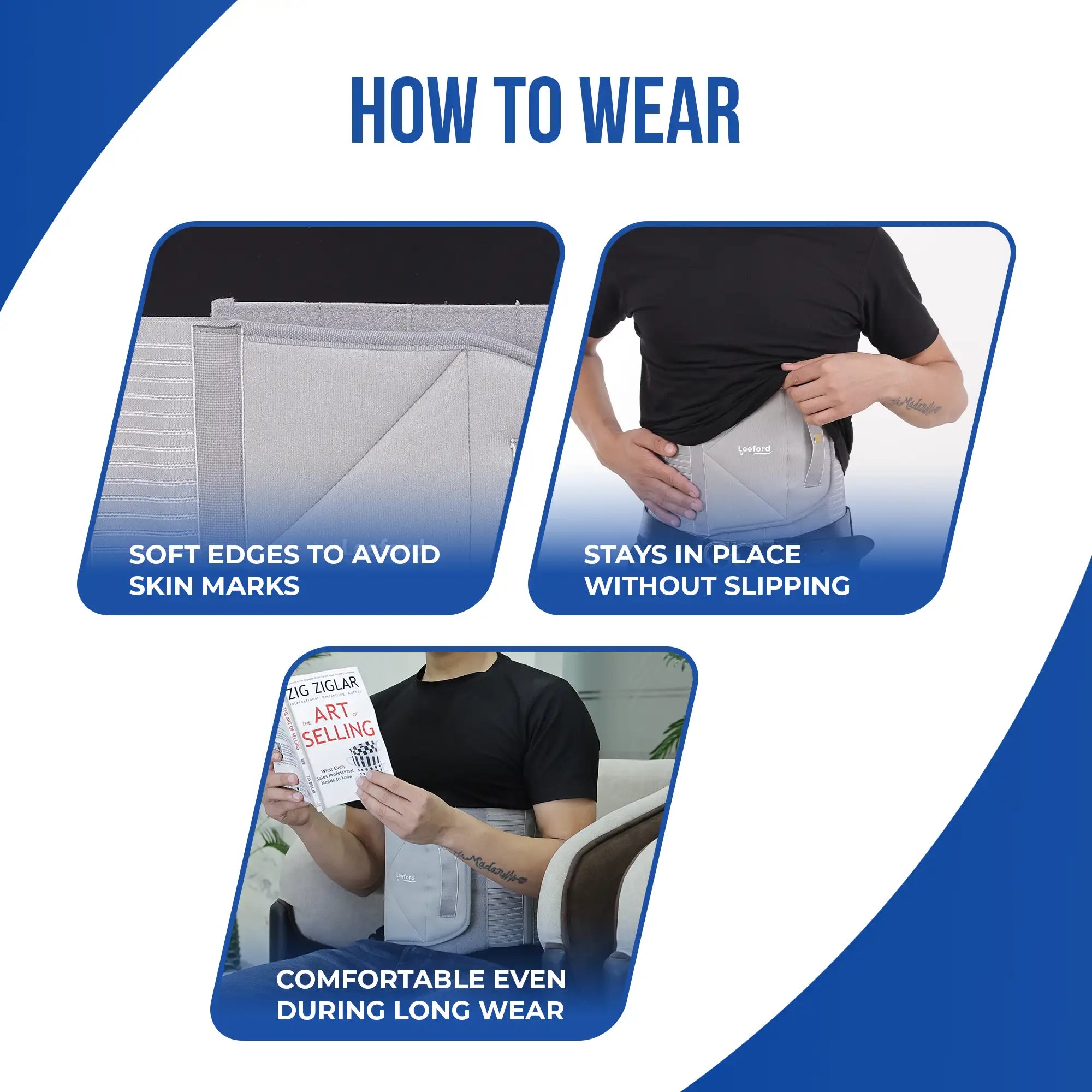 Abdominal belt how to wear guide