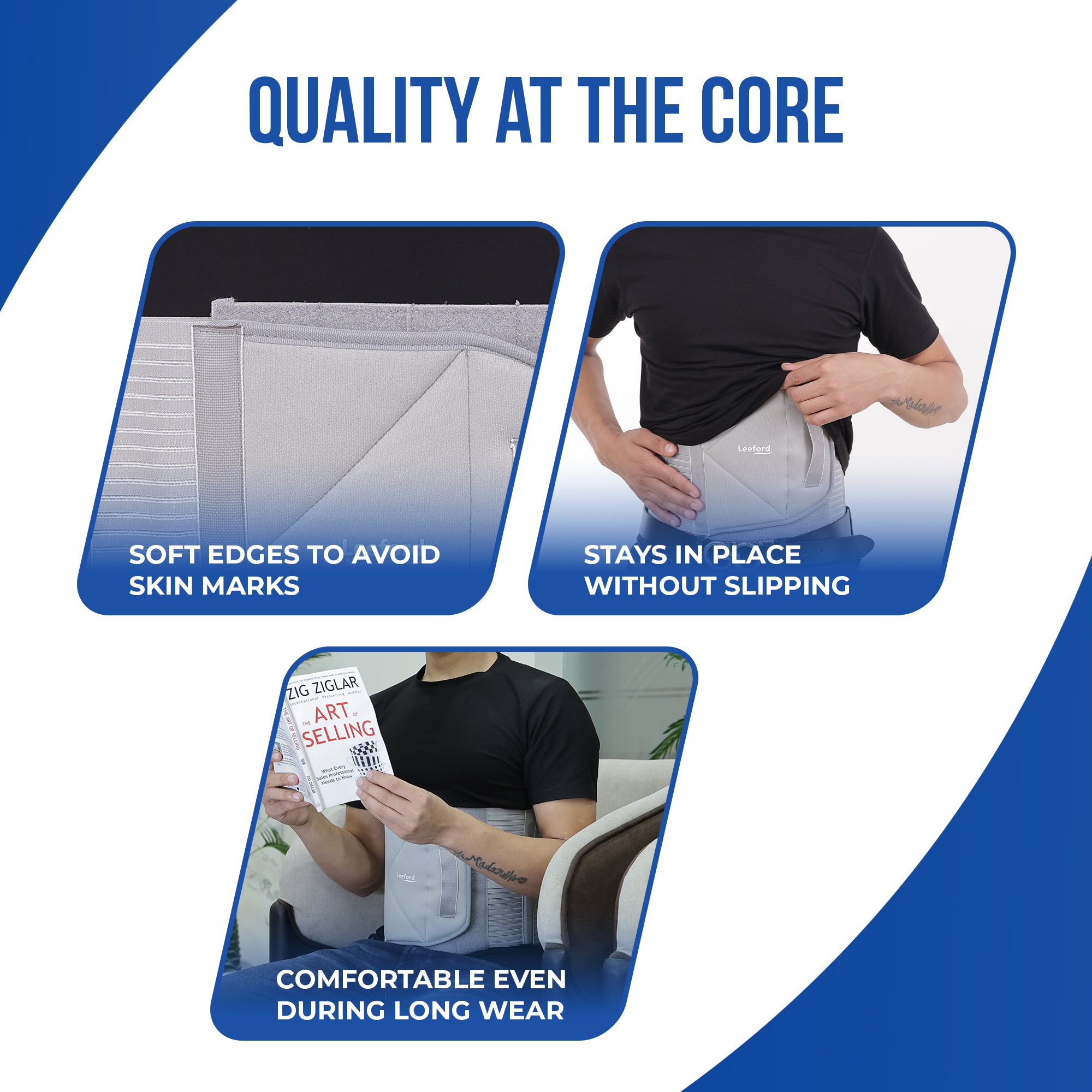 abdominal belt quality features comfortable without slipping