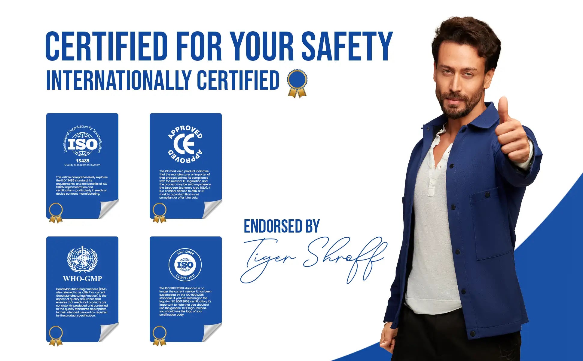 Arm sling internationally certified