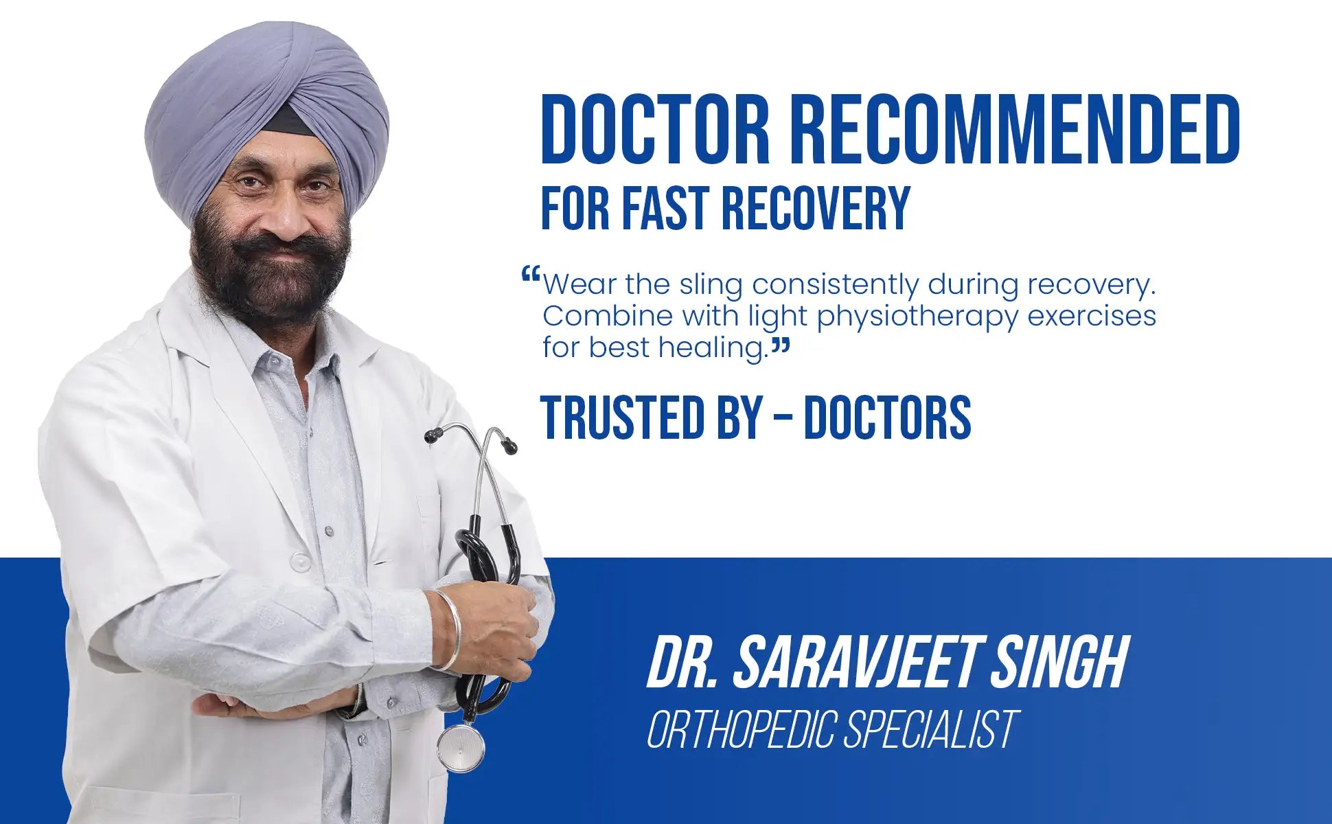 Arm sling baggy trusted by orthopedic specialist