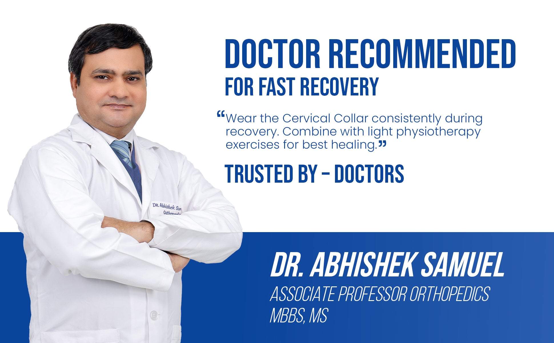 cervical collar recommended by doctor samuel