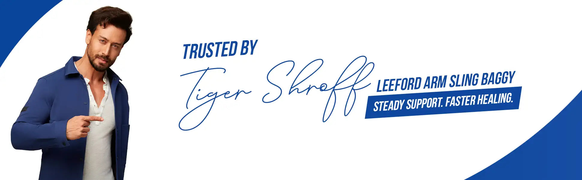 Arm sling baggy trusted by tiger shroff