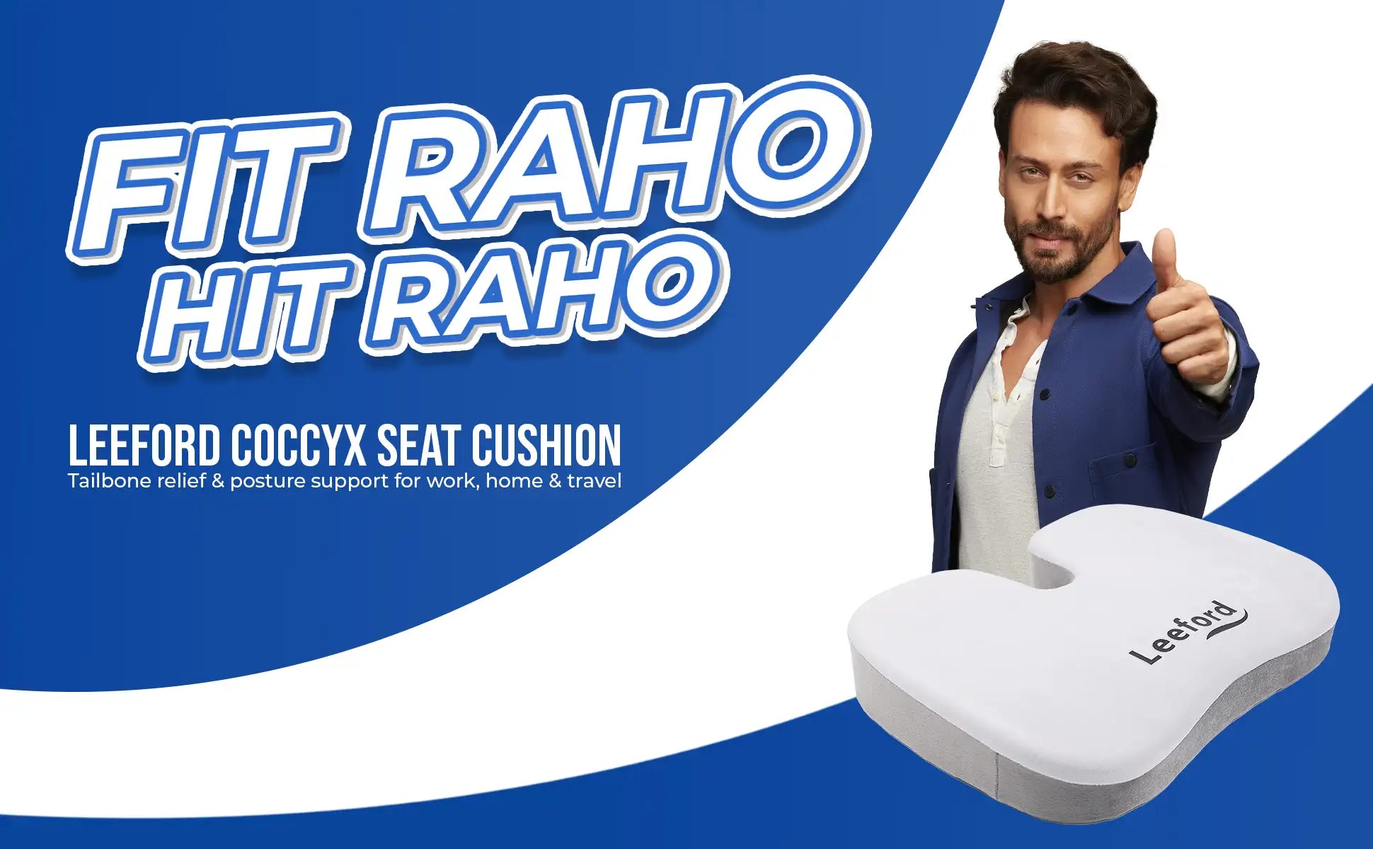 stay fit with leeford coccyx seat