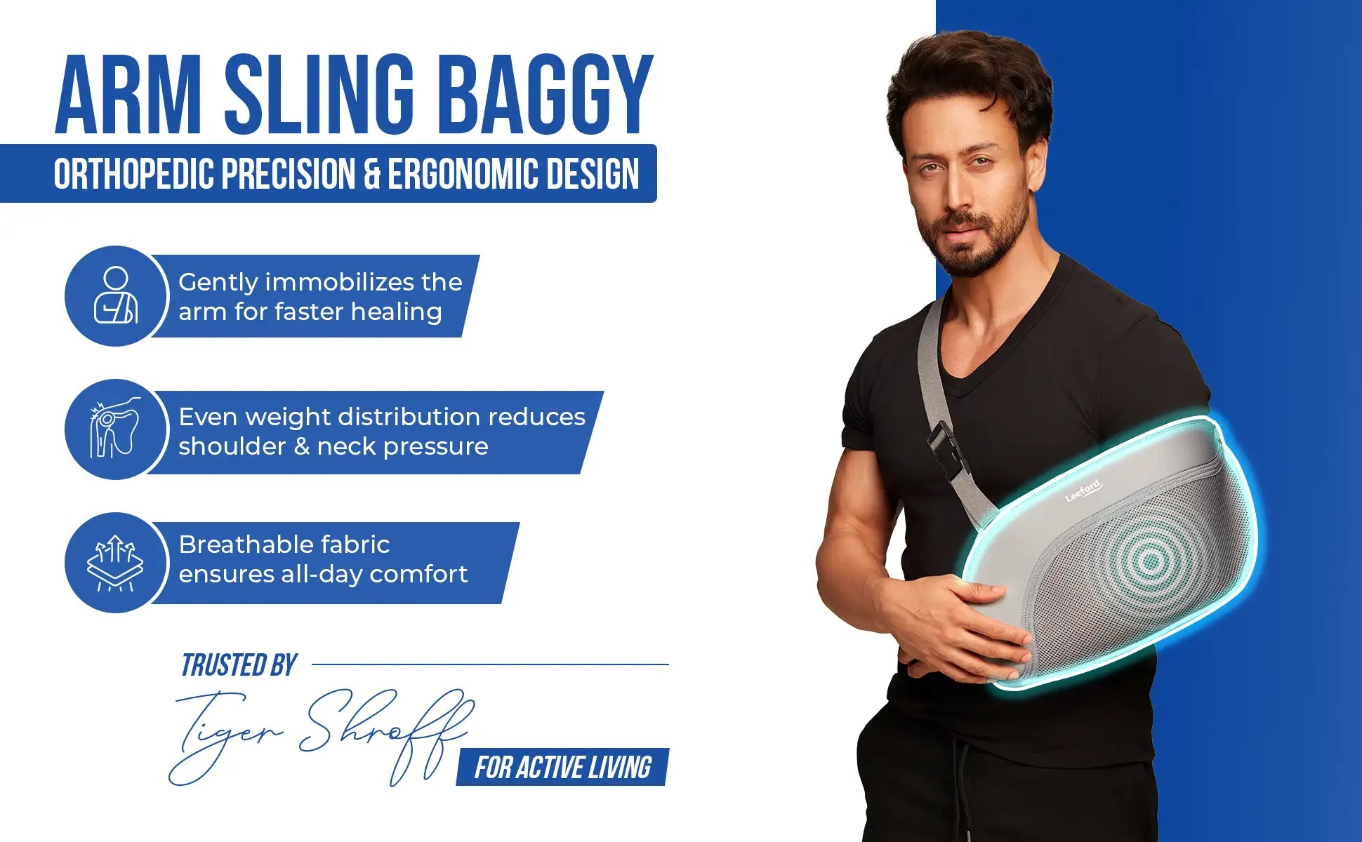 Arm sling baggy features explained
