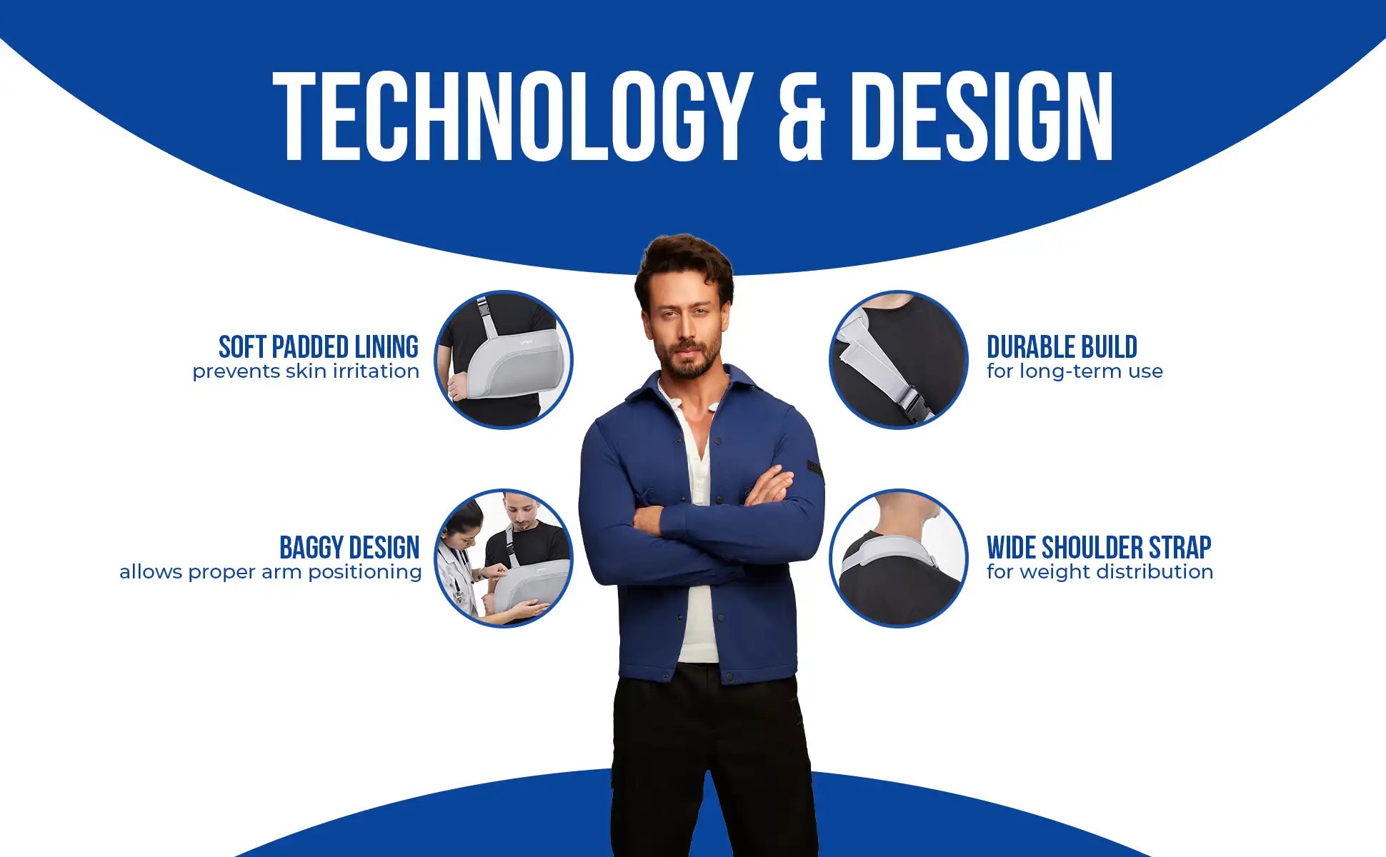 Arm sling baggy technology and design