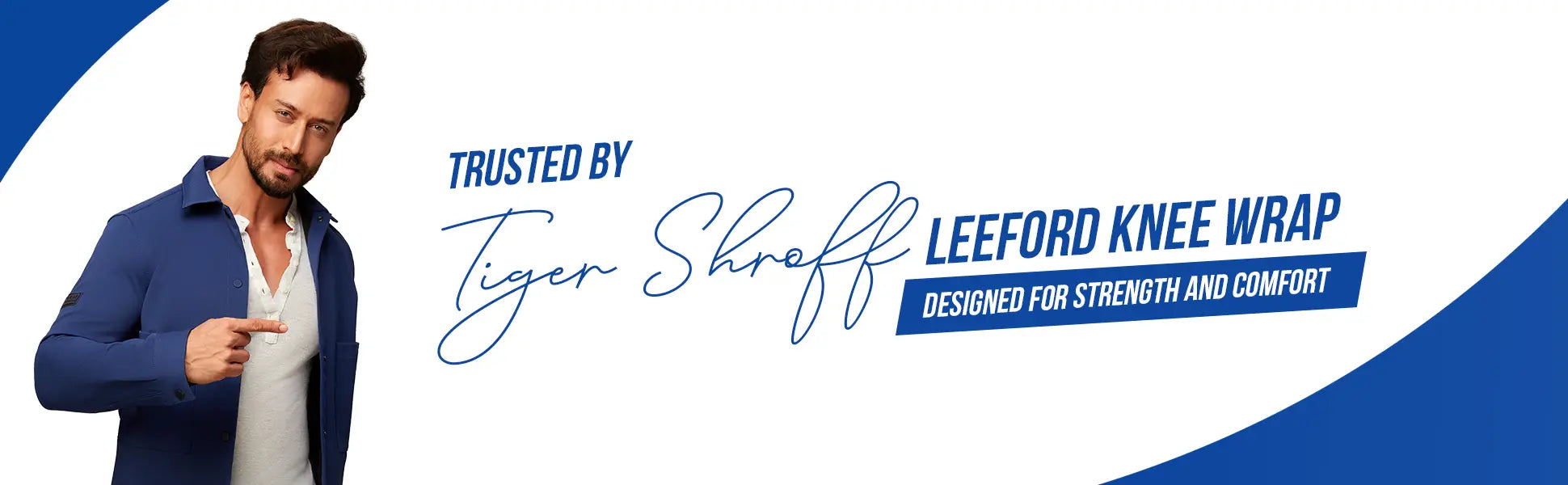 leeford knee wrap trusted by tiger shroff