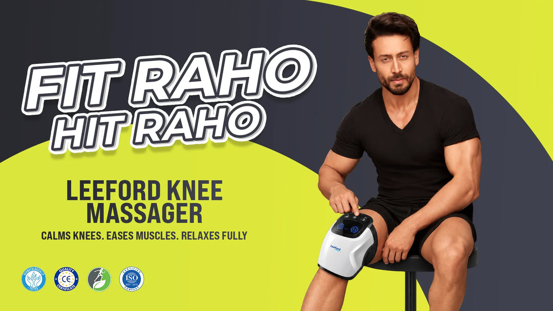 stay fit with leeford knee massager