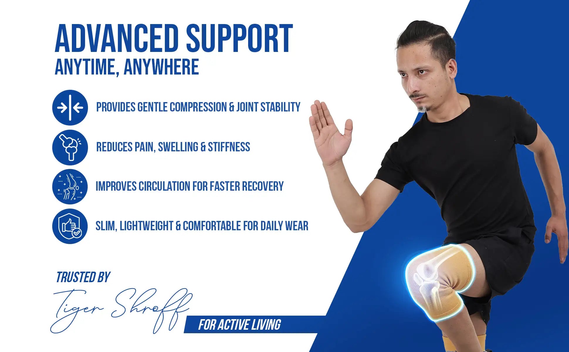 plain knee cap provide advance support to your knee