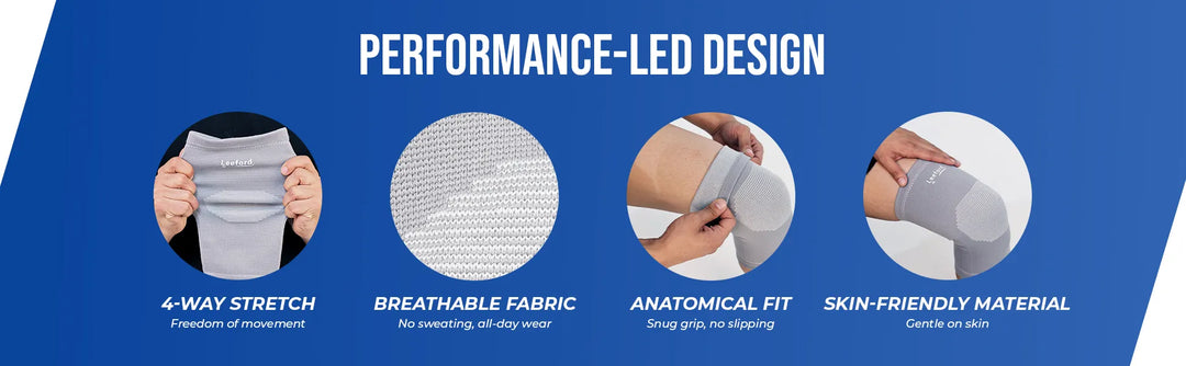 premium knee cap performance led design