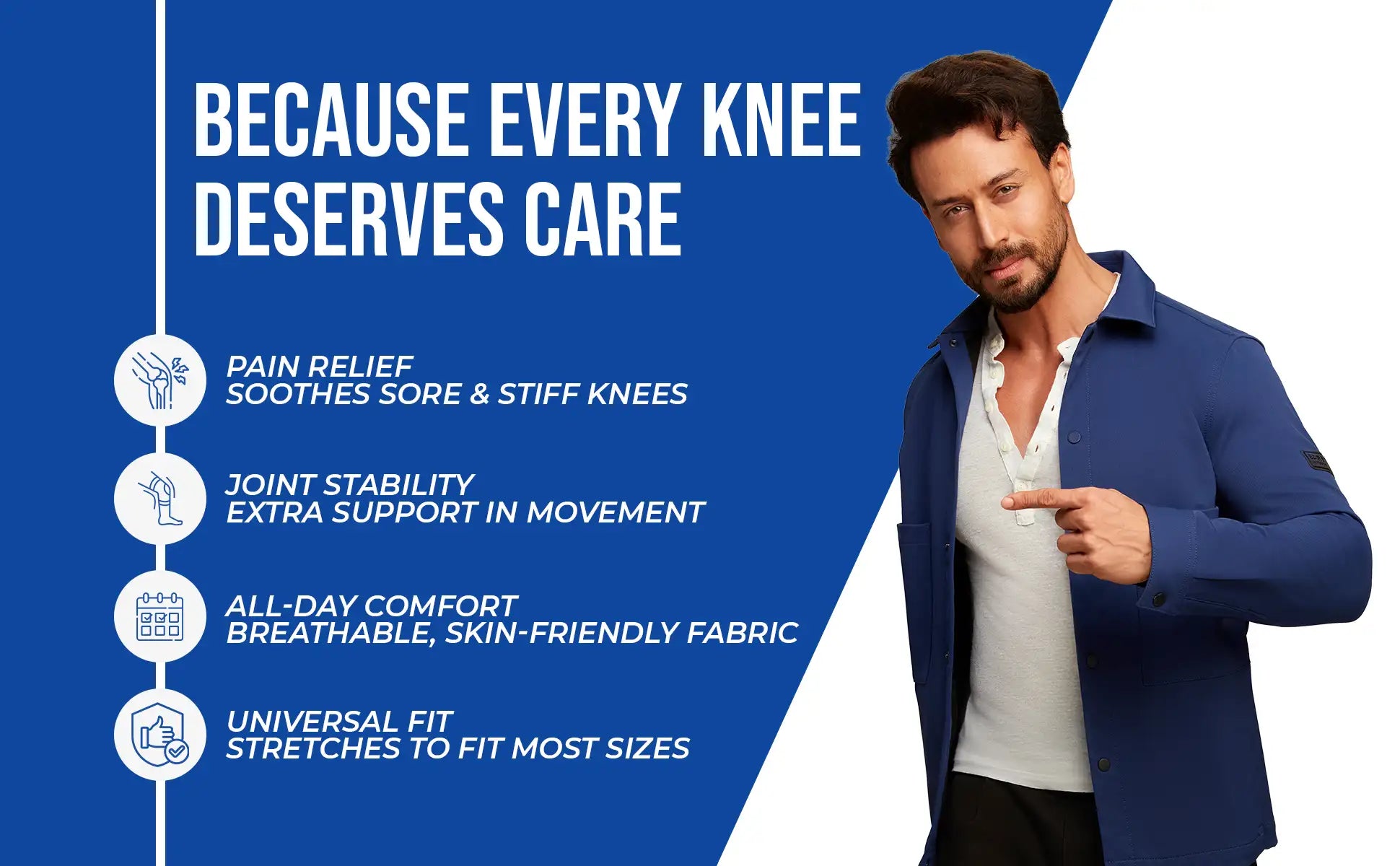 benefits by plain knee cap