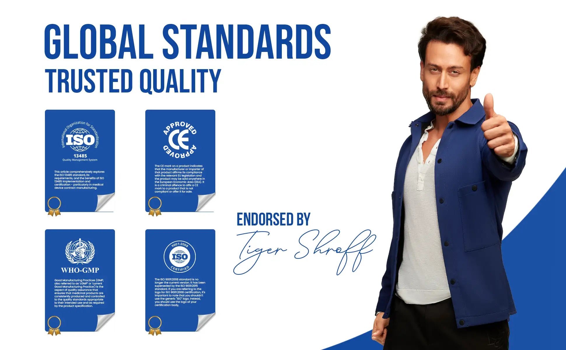 knee support with hinge global standards