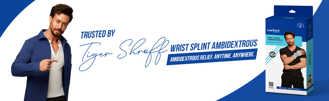 wrist splint for pain relief and recovery trusted by tiger shroff