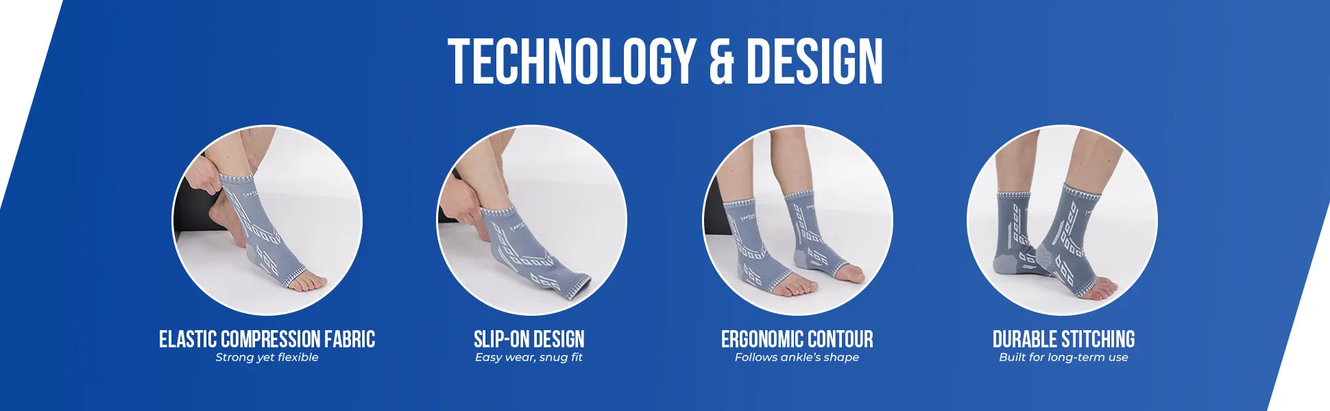 gray ankle support technology and design explained