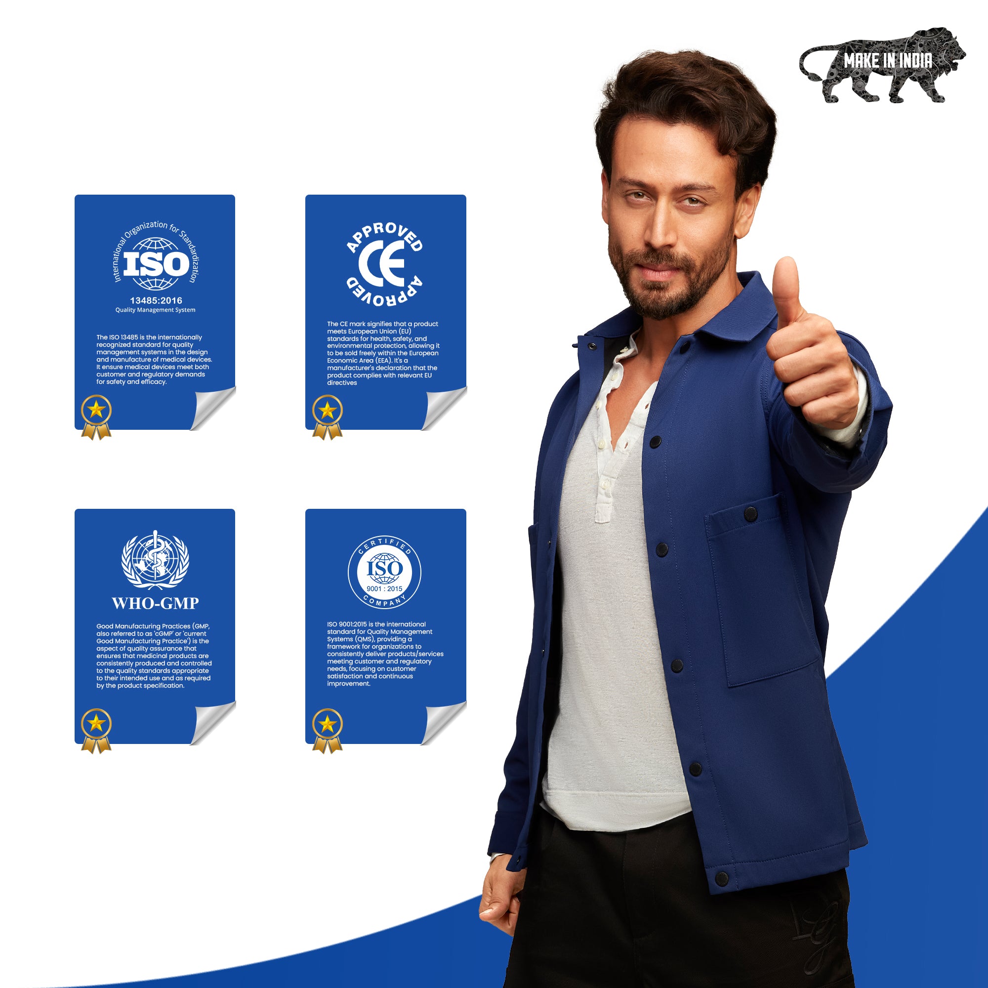 ankle wrap with international certificates