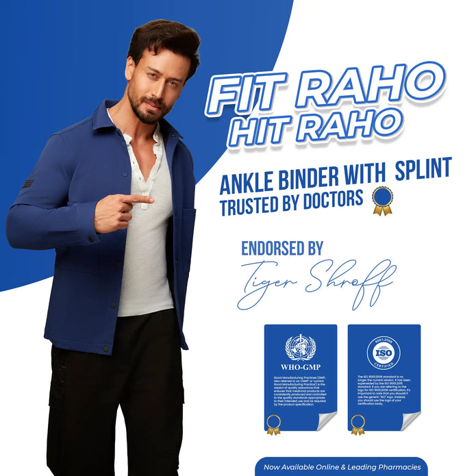 Stay fit with Leeford Ankle binder with splint