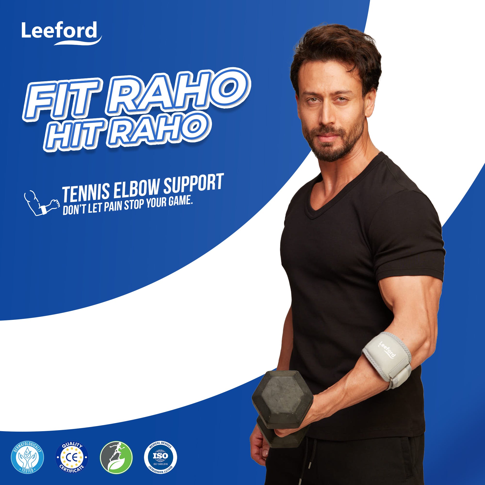 Tennis Elbow Support | Neoprene, Targeted Compression