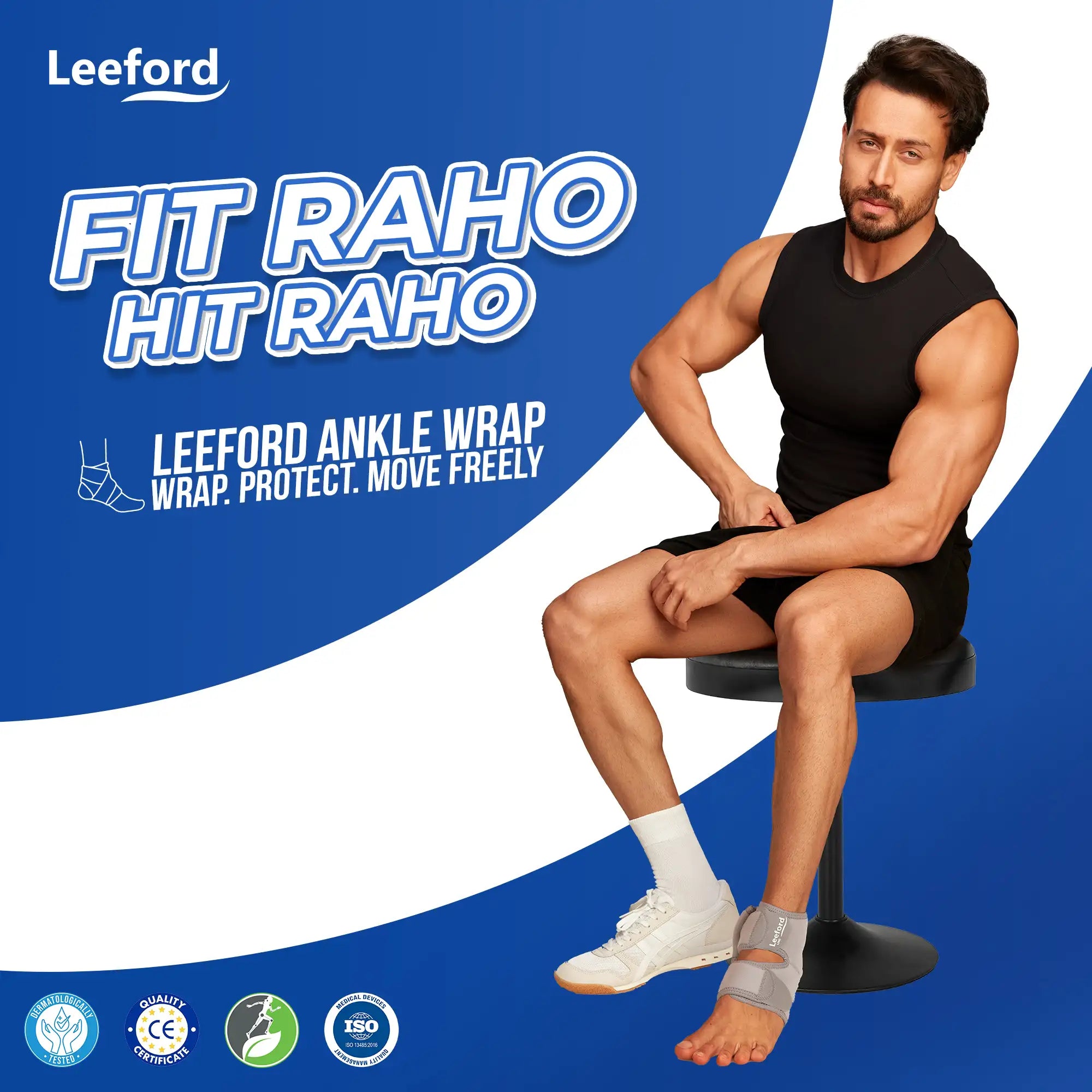 stay fit with leeford ankle wrap