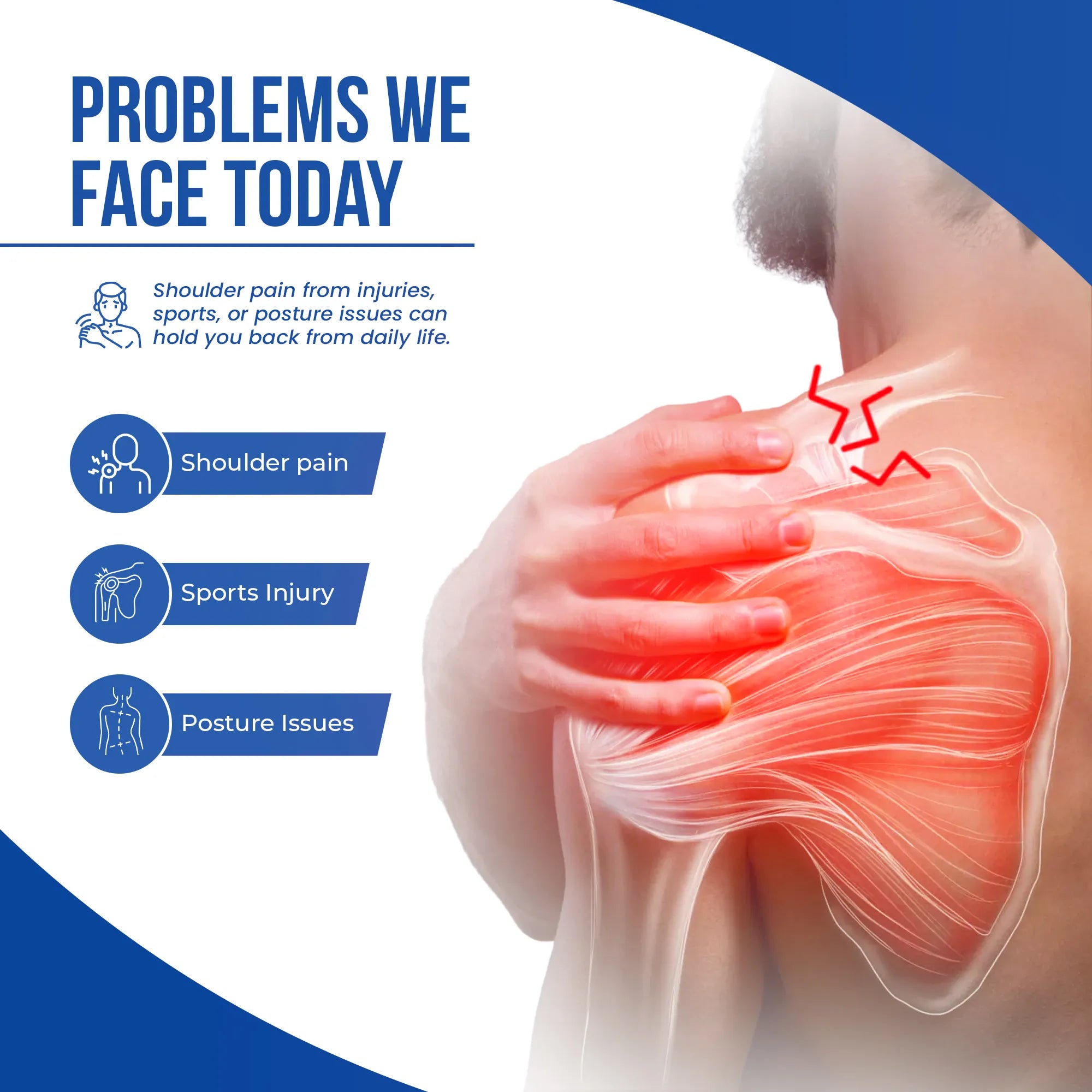 common shoulder problems we face in daily routine