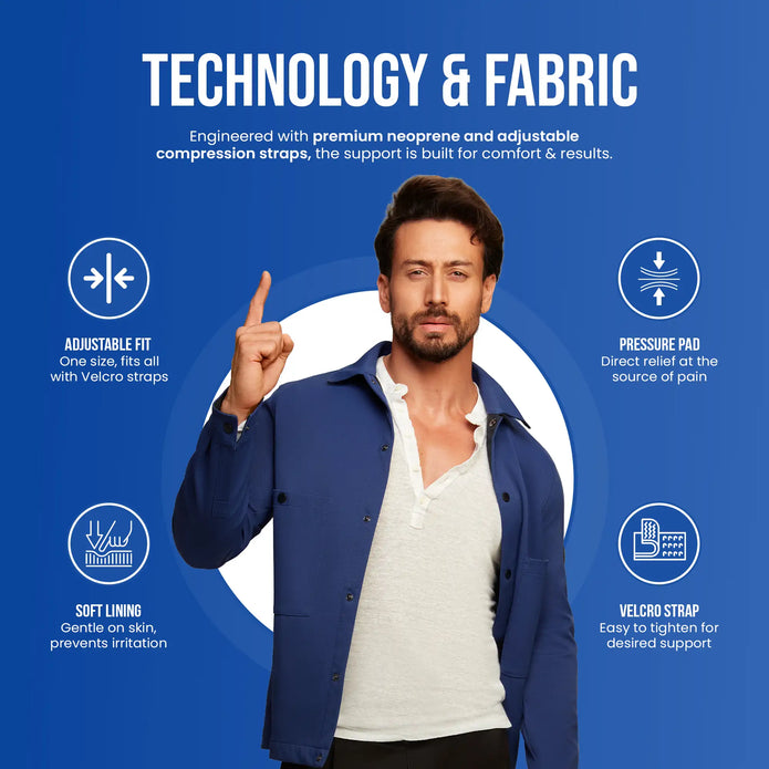 elbow brace technology and fabric use