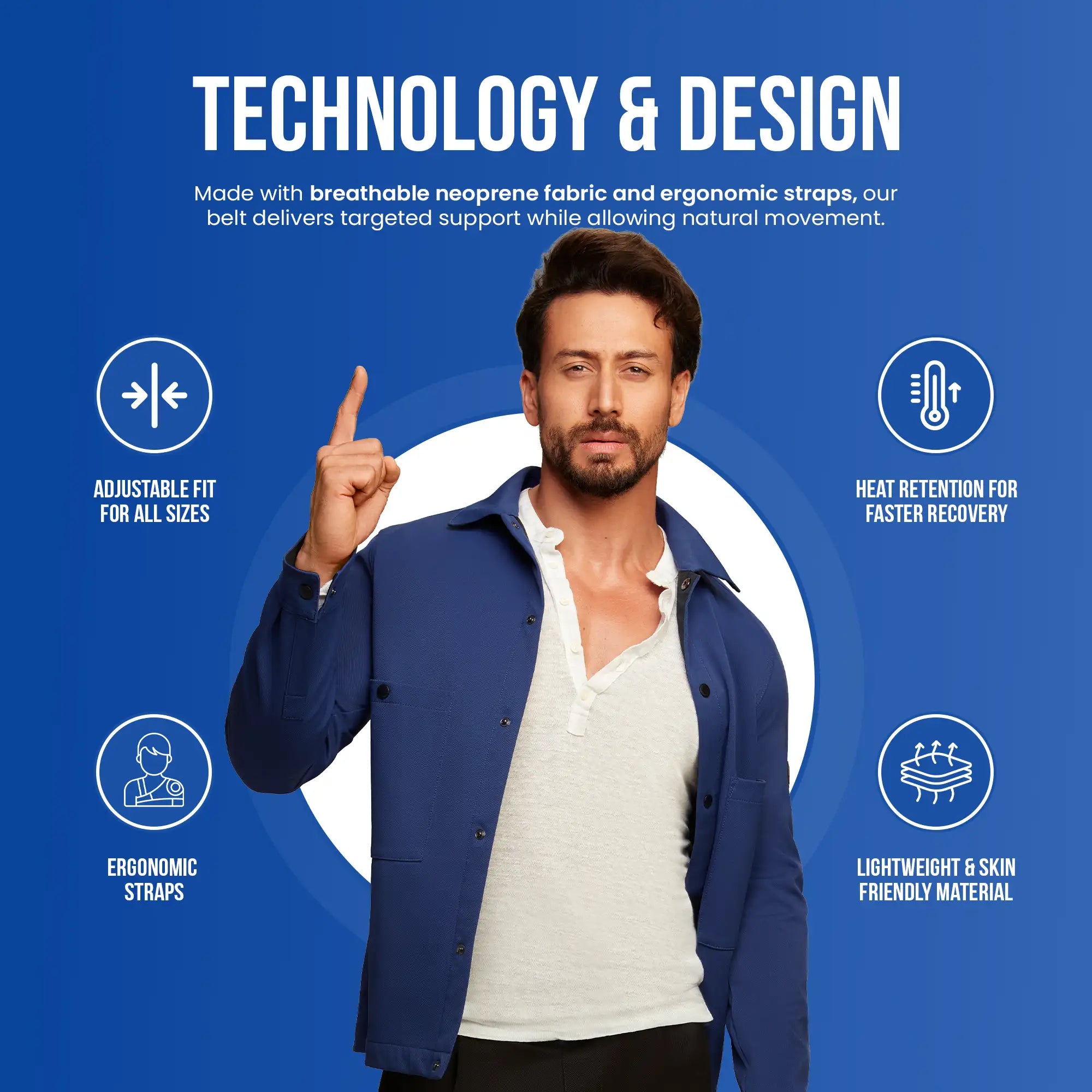 shoulder support belt technology and design explained