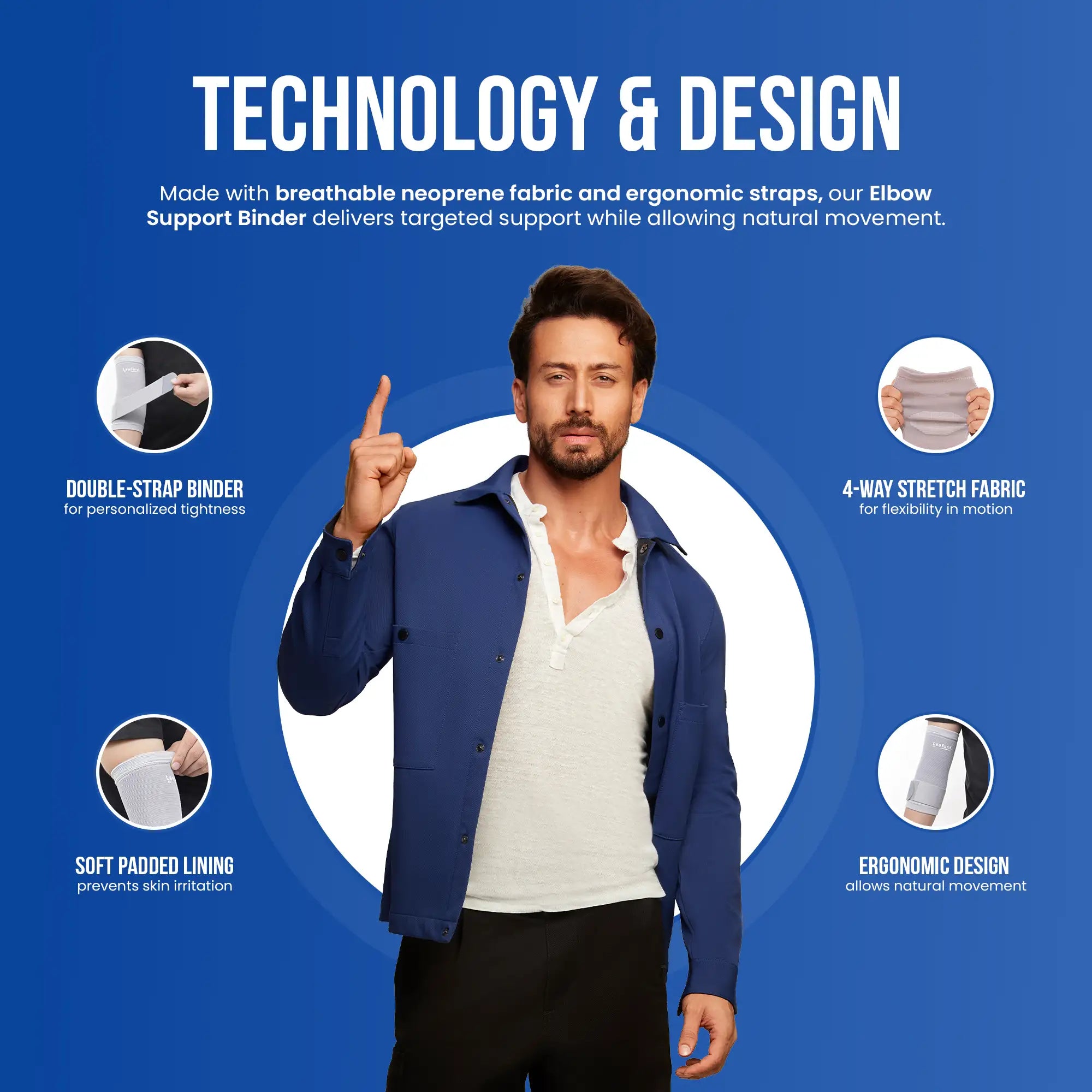 elbow support binder technology and design explained