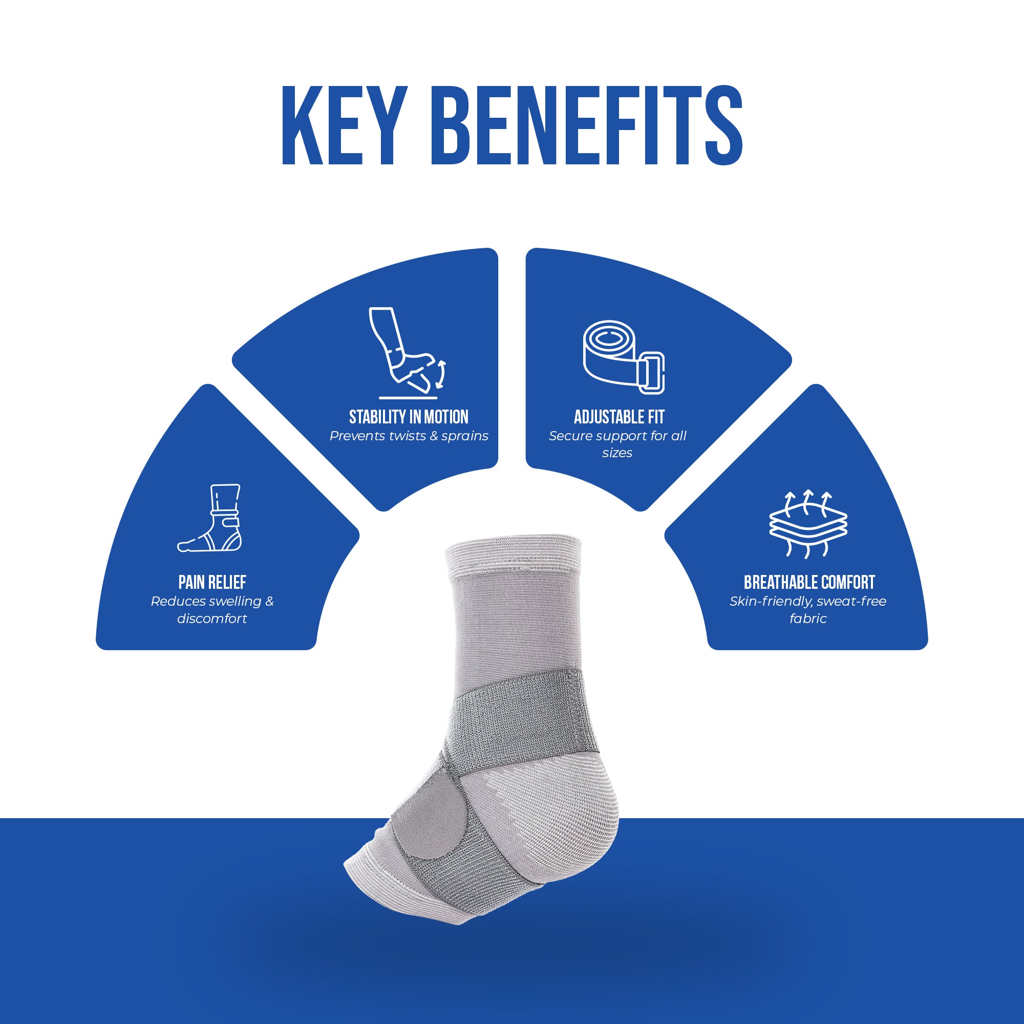 ankle binder key benefits ankle stability and support adjustable