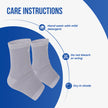 lightgray ankle support care instructions