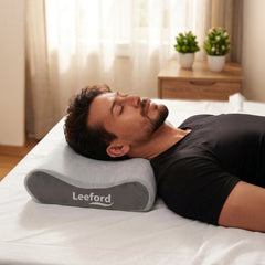 Contoured Cervical Pillow | PU Foam for Neck Stiffness, Spondylosis