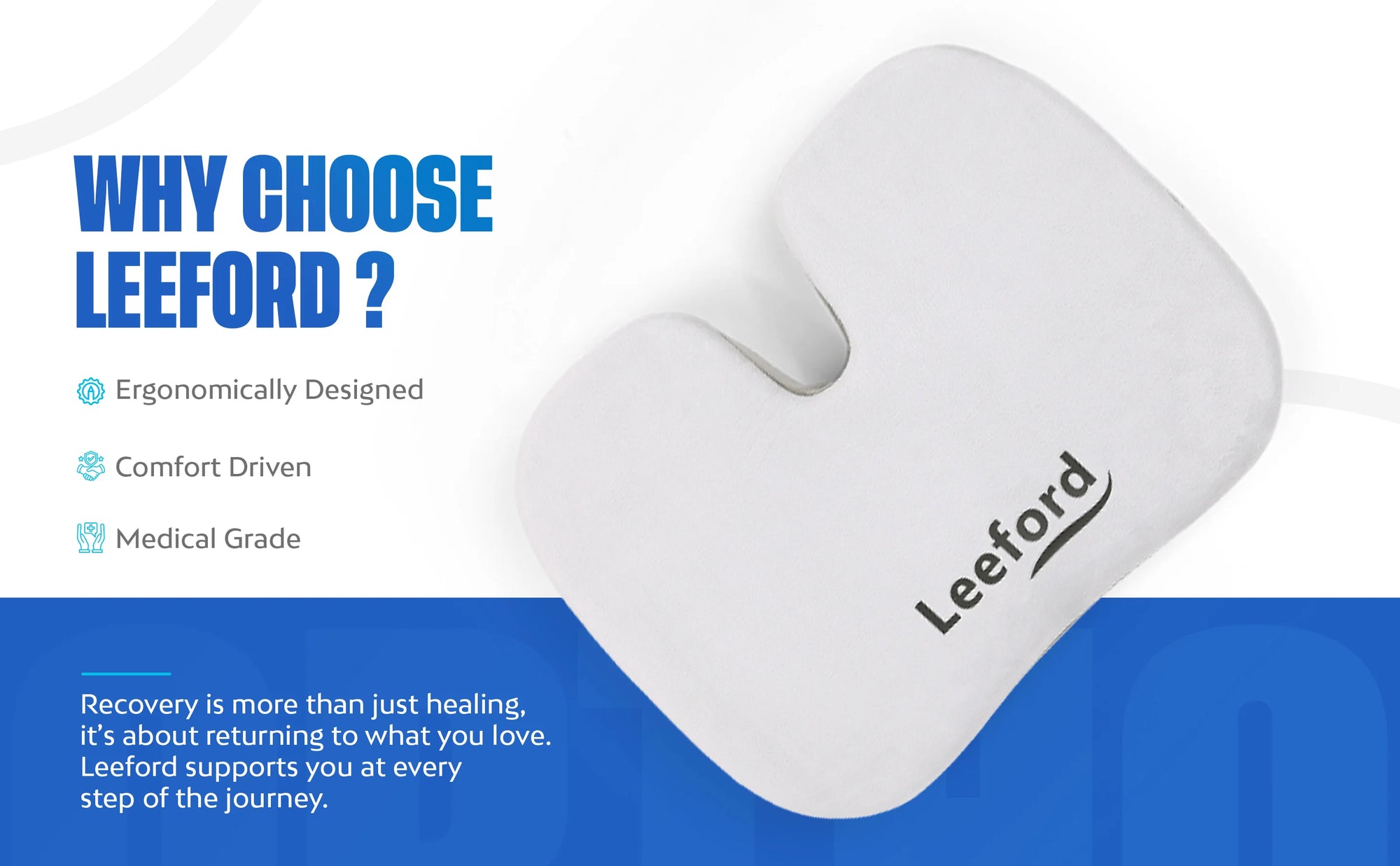 Choose Leeford for trusted quality, comfort-focused design, and effective support solutions.