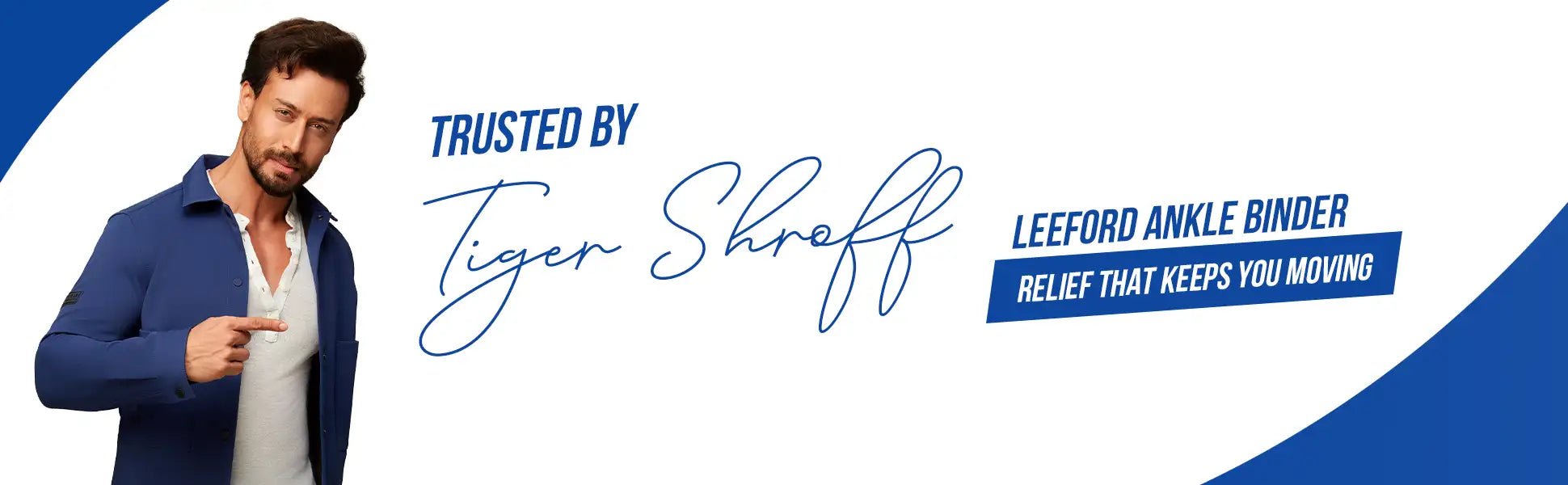 Leeford ankle binder trusted by tiger shroff