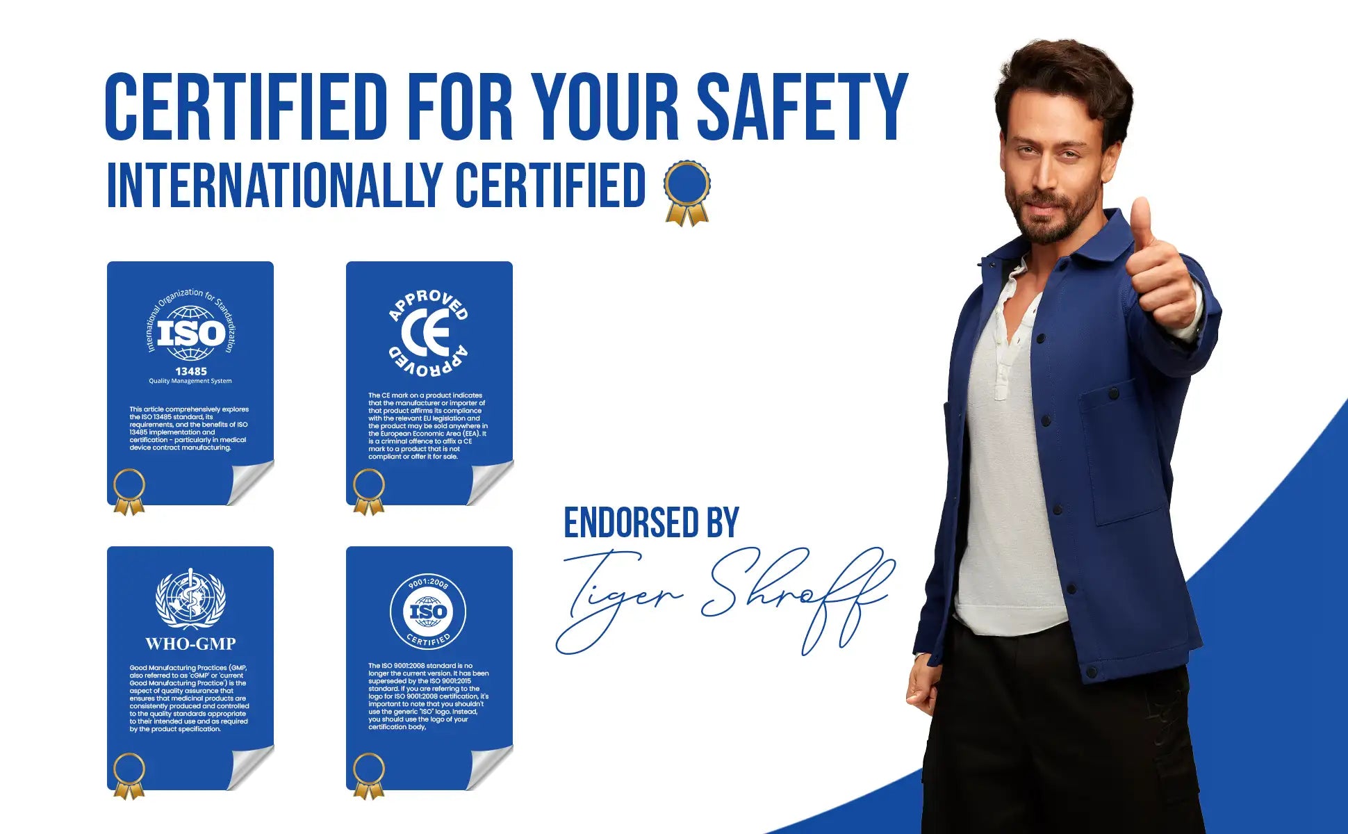 Leeford ankle wrap internationally certified