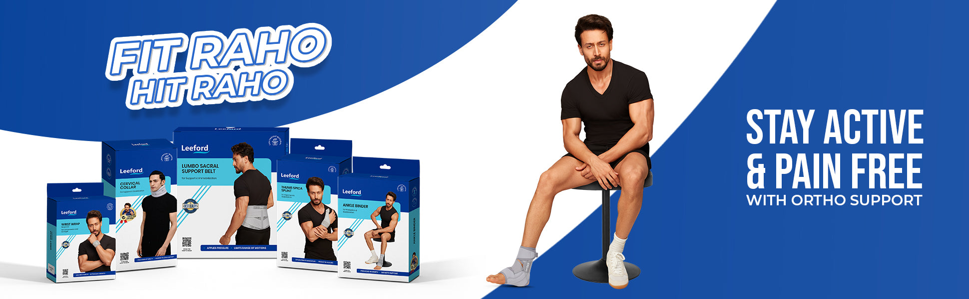 stay active and pain free with ankle binder with splint