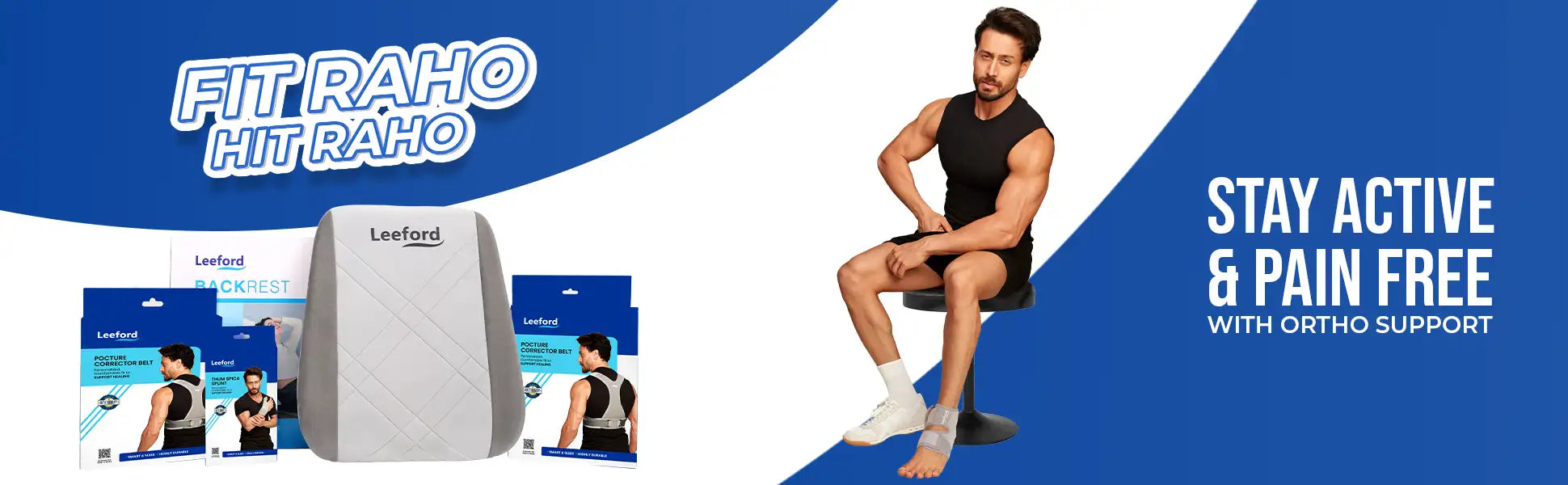 Stay active and pain free with Leeford ankle wrap