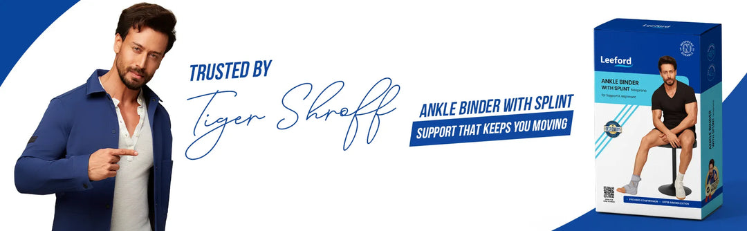 trusted by tiger shroff ankle binder 