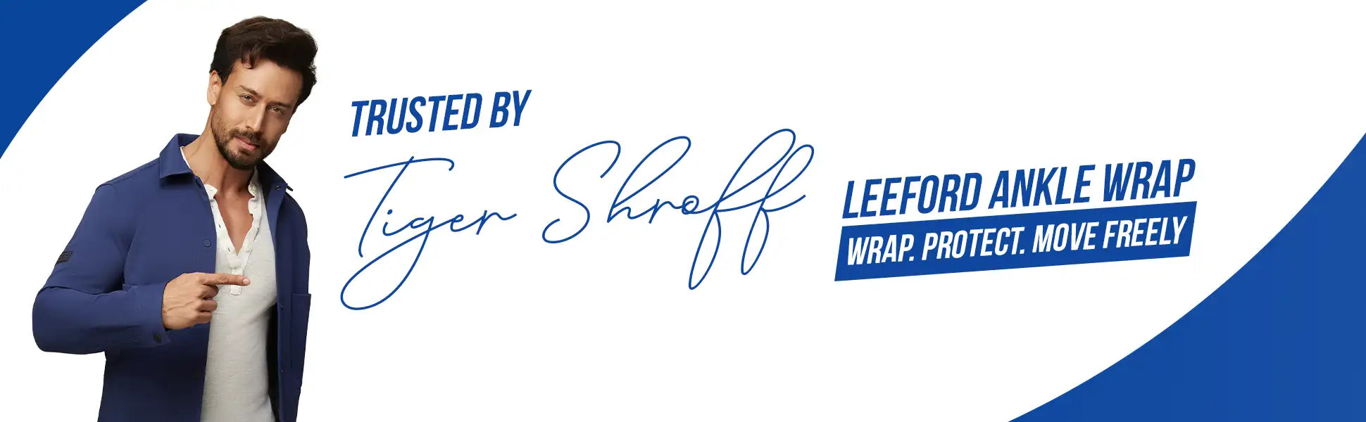 Leeford ankle wrap trusted by tiger shroff