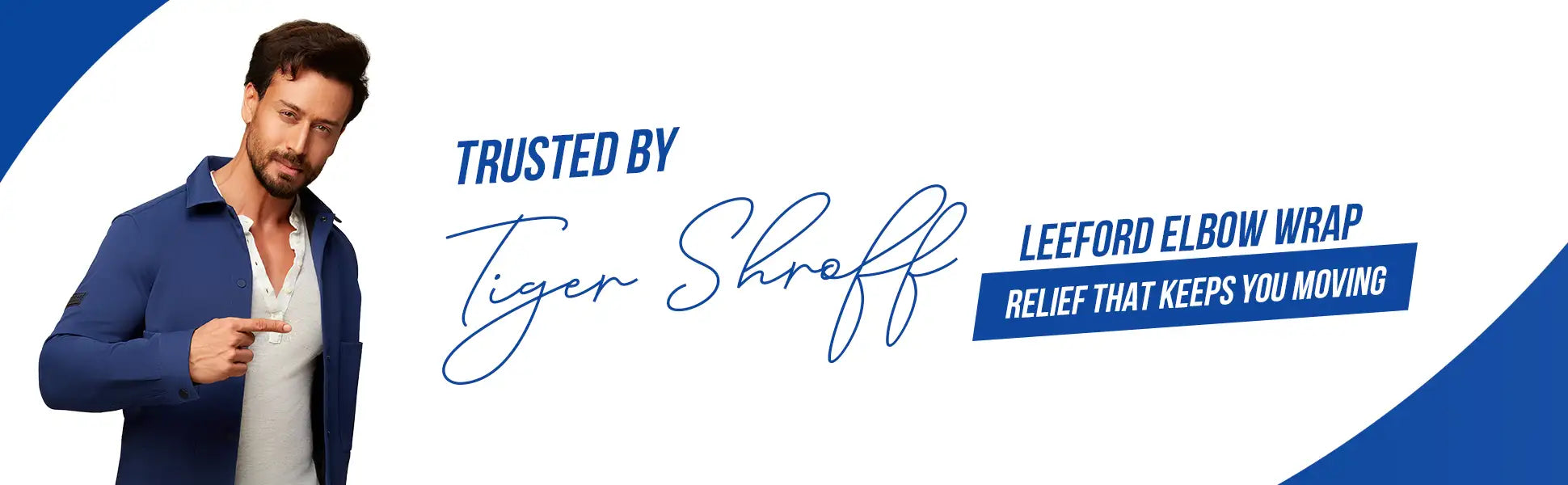leeford Elbow wrap trusted by tiger shroff