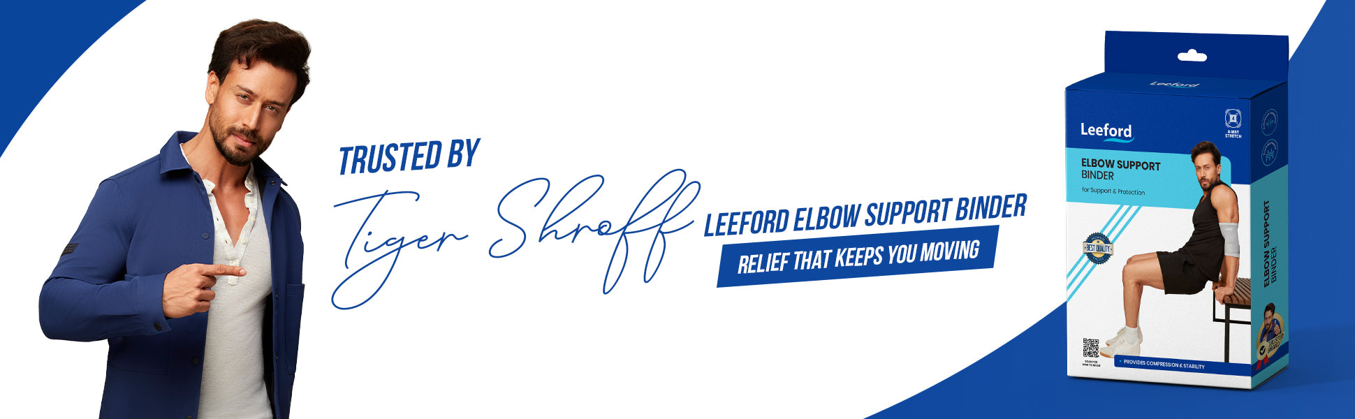 elbow support binder trusted by tiger shroff