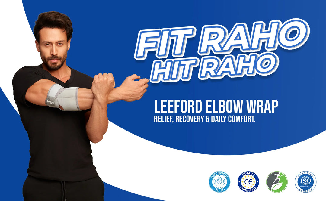 leeford elbow wrap relief recovery and daily comfort 