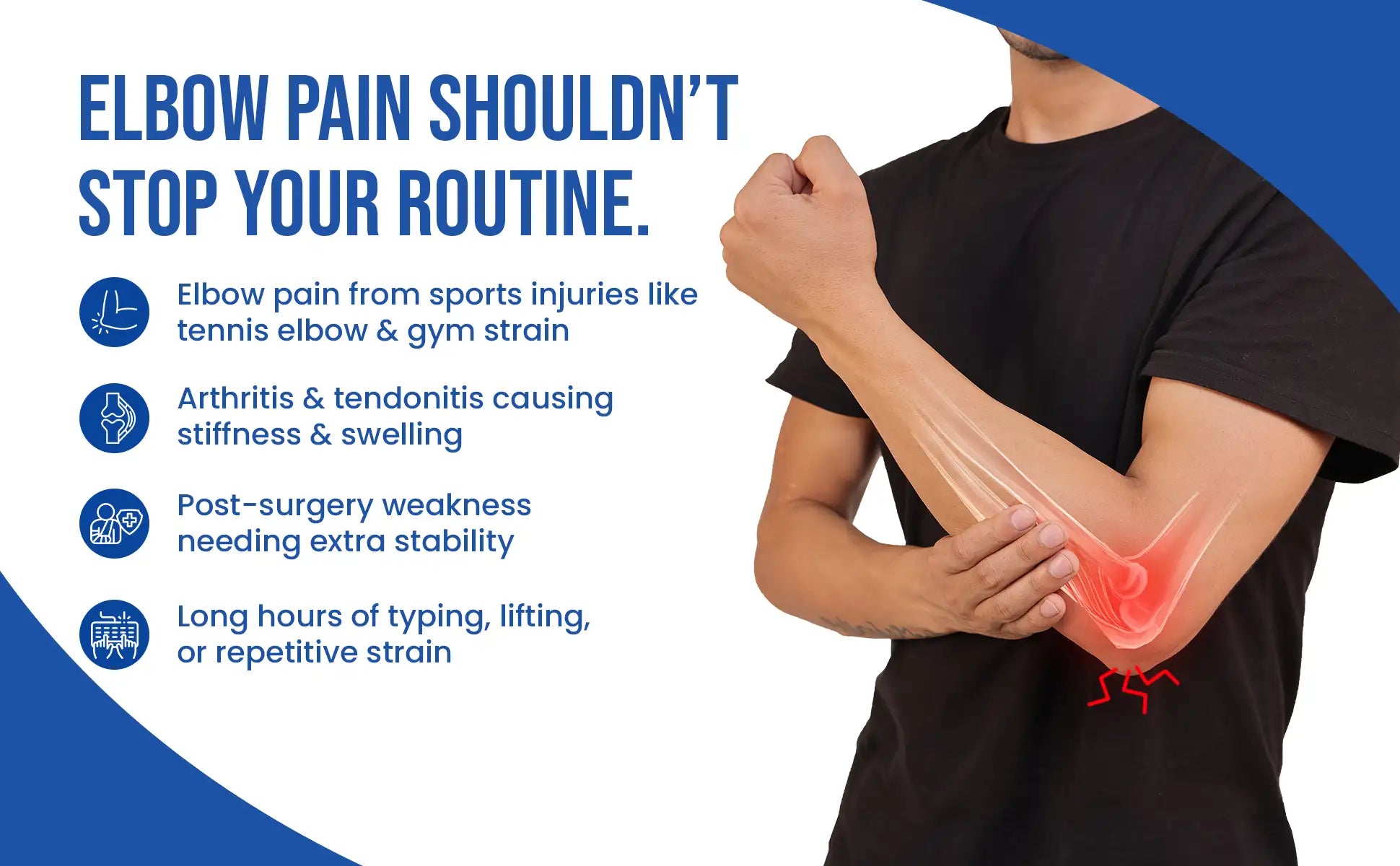 elbow pain symptoms explained