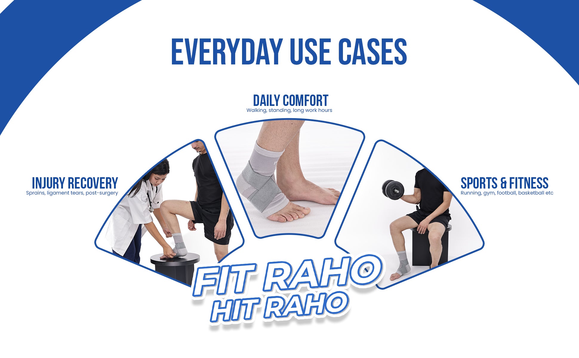 ankle binder everyday use cases daily comfort injury recovery