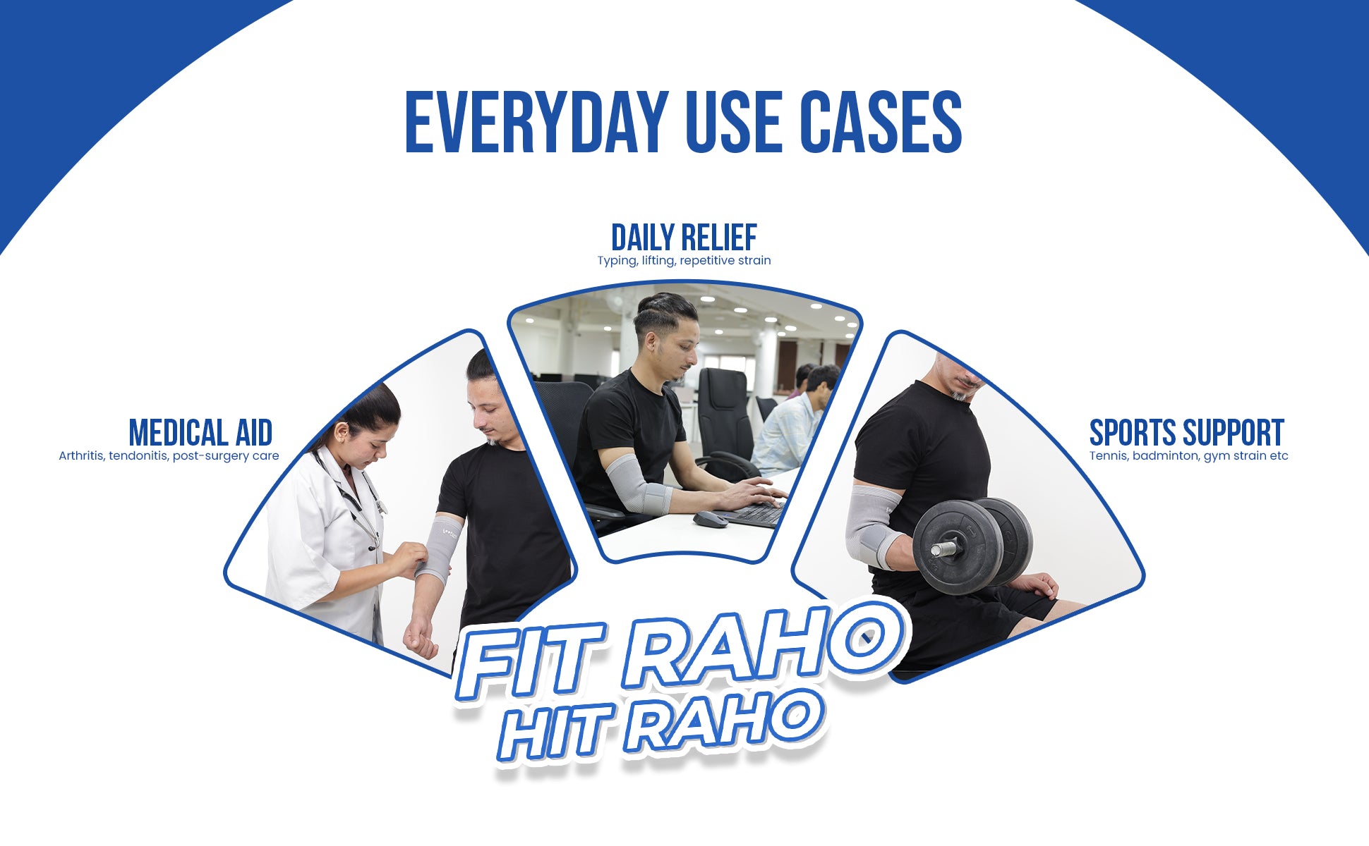 elbow support binder everyday use cases