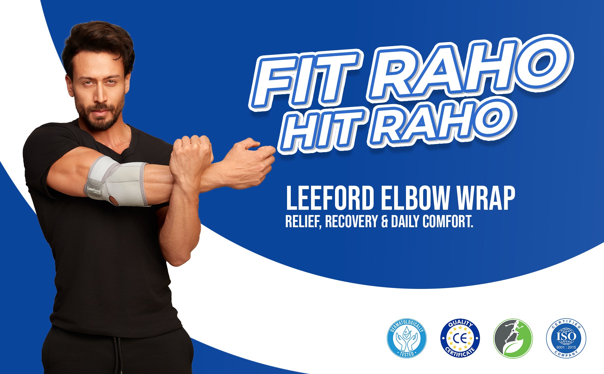 fit raho with elbow wrap