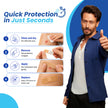 Leeford Flexi Medicated Waterproof Bandage for Injury, Cuts, Abrasions & wounds