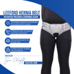 hernia belt with orthopedic precision and design