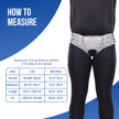 hernia belt how to measure chart size
