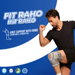 knee support with hinge fit raho hit raho