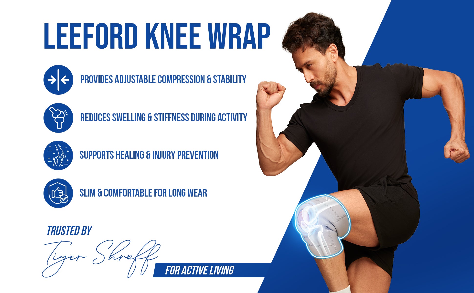 knee wrap benefits support healing and injury slim and comfortable for long wear