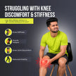 struggling with knee discomfort and stiffness